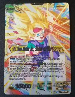 PROMO SS Son Goku Jr Scion of the Lineage Dragon Ball Super Leader Card - Image 1