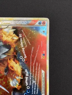 Pokemon Suicune & Entei Legend Bottom Unleashed 95/95 MP - Image 3