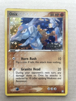 Onix 69/109 EX Team Rocket Returns Pokemon Card TCG Holo - Image 1