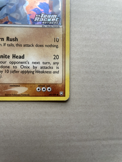 Onix 69/109 EX Team Rocket Returns Pokemon Card TCG Holo - Image 4