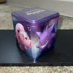 Pokemon TCG: Stacking Tin Q1 2025 - GENGAR SYLVEON - Psychic Type Sealed - Image 1