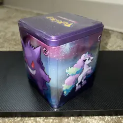 Pokemon TCG: Stacking Tin Q1 2025 - GENGAR SYLVEON - Psychic Type Sealed - Image 3