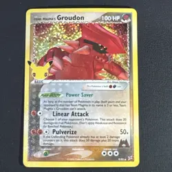 Team Magma's Groudon 9/95 Celebrations 25th Classic Collection Pokemon NM/MINT - Image 1