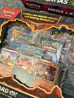 Pokemon TCG Charizard EX Special Collection Box & Mega Latias Box New Fast 📦 - Image 4