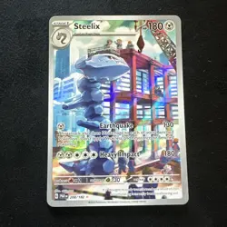 Steelix 208/182 SV04: Paradox Rift Holo Near Mint Pokemon TCG - Image 1