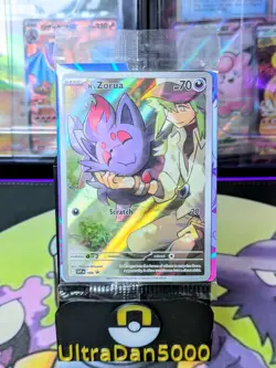 SEALED N's Zorua SVP 189 Journey Together Promo Pokemon Card 2025 - Image 1