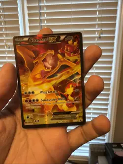 Pokemon TCG Charizard EX XY121 Black Star Promo - Image 1