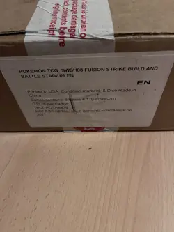 Pokemon Fusion Strike Build and Battle Stadium | Sealed Case | 6 Boxes | 72 pack - Image 1