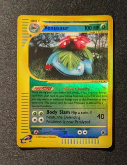 Pokemon EXPEDITION - #68/165 Venusaur - Reverse Holo - ENG - Near Mint - Image 2