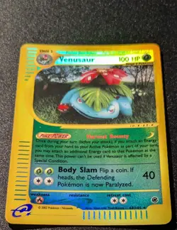 Pokemon EXPEDITION - #68/165 Venusaur - Reverse Holo - ENG - Near Mint - Image 3