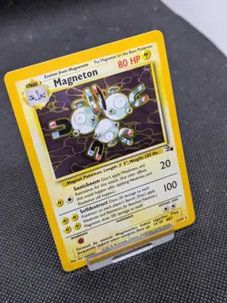 Magneton 11/62 Holo Fossil Set Pokemon Card WOTC LP-NM - Image 2