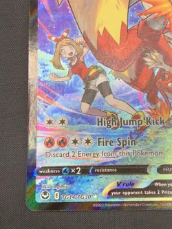 Blaziken V TG14/TG30 Silver Tempest Trainer Gallery Alt Art Pokemon TCG NM - Image 4