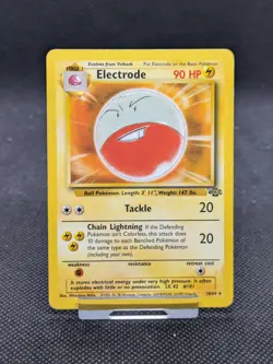 Electrode 18/64 Non Holo Jungle Set Rare Pokemon Card WOTC LP EXCELLENT - Image 1