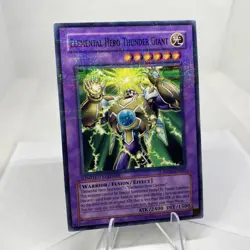 Yugioh Elemental Hero Thunder Giant MF01-EN001 Parallel Rare Exzellent - Image 5