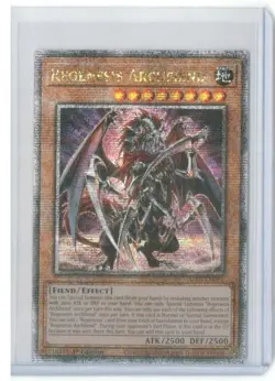 Yu-Gi-Oh! Regenesis Archfiend Alin-En016 Quarter Century Secret Rare PACK FRESH - Image 1