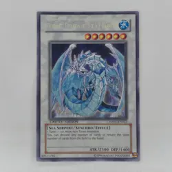 YuGiOh Brionac Dragon of the Ice Barrier Secret Rare HA01-EN02 LIMITED EDITION - Image 1