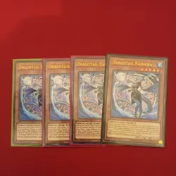 Dracotail Faimena Yu-Gi-Oh! JUSH-EN002 1st Ultra Rare X 1 - Image 1