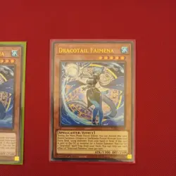 Dracotail Faimena Yu-Gi-Oh! JUSH-EN002 1st Ultra Rare X 1 - Image 4
