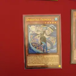 Dracotail Faimena Yu-Gi-Oh! JUSH-EN002 1st Ultra Rare X 1 - Image 5
