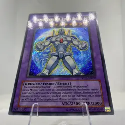 Yugioh Elementar-HELD Terra Firma PP02-DE009 Secret Rare Near Mint - Image 4
