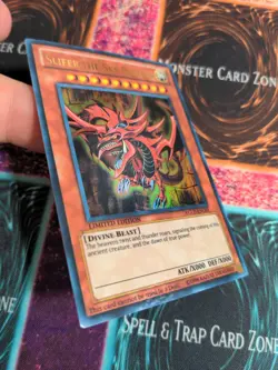 Yu-Gi-Oh! Slifer the Sky Dragon YGLD-ENG01 Limited Ultra Rare NM - Image 2