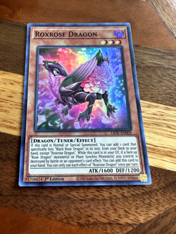 Roxrose Dragon LIOV-EN009 1st Edition Super Rare LP + BONUS - Image 1