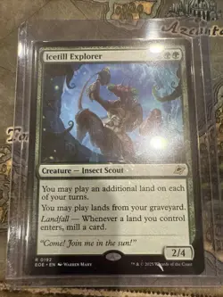Icetill Explorer Edge of Eternities Magic: The Gathering Card Mint Condition - Image 1