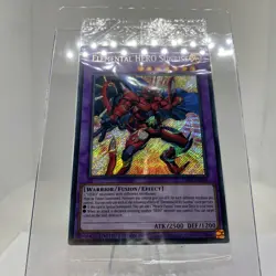 Yugioh Elemental HERO Sunrise LDS3-EN104 Secret Rare Sealed / OVP - Image 4