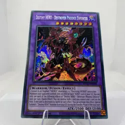 Yugioh Destiny HERO - Destroyer Phoenix Enforcer MP22-EN209 1. ED Secret Rare NM - Image 3