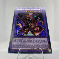 Yugioh Destiny HERO - Destroyer Phoenix Enforcer MP22-EN209 1. ED Secret Rare NM - Image 4