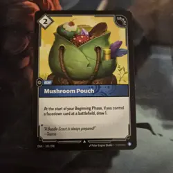 Riftbound Teemo Card Mushroom Pouch OGN 101/298 English League of Legends - Image 1
