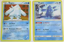 Regice 24/98 & 45/168 2 Pokemon Card x2 Various Sets - Image 1
