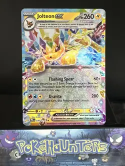 Pokemon Card Jolteon Ex 030/131 Prismatic Evolutions Double Rare Near Mint - Image 1