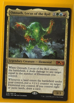 Omnath, Locus of the Roil Near Mint MTG Magic 2020 Core Set - Image 1