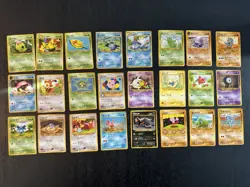 24 Card Vintage Japanese Neo Discovery Pokemon Card Lot Mostly LP, No Duplicates - Image 1