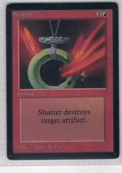Shatter Limited Edition - Beta - Magic the Gathering MTG - ACTUAL CARD - USA - Image 1