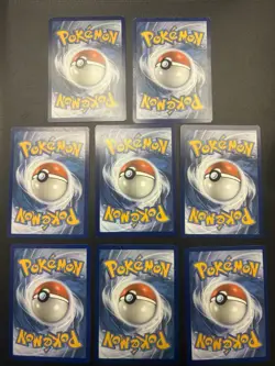 Eevee Pokemon TCG Lot of 8 Cards (Prismatic Masterball) - Image 3