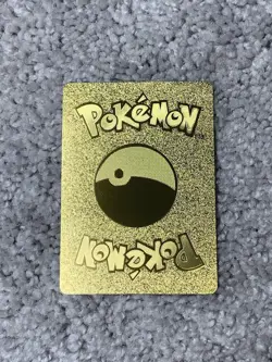 Pokemon Pheromosa&Buzzwole GX HP260 Tag Team Jet Punch Gold Foil Fan Art Card - Image 2