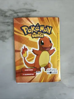 Charmander Pokemon Kanto Full House Sealed 5 Card Sticker Pack Sealed - Image 1