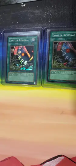 Yu-Gi-Oh Limiter Removal Spell Card Holo 1ST EDITION X2 PSV-064 VINTAGE - Image 1