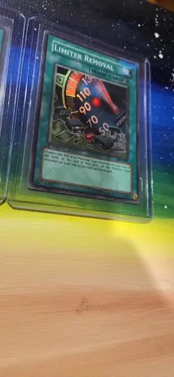 Yu-Gi-Oh Limiter Removal Spell Card Holo 1ST EDITION X2 PSV-064 VINTAGE - Image 2