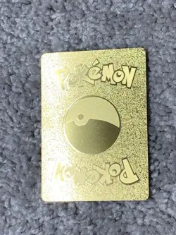 Pokemon Super Fire-breathing Dragon HP132540 Ltd Ed Gold Foil Fan Art Card - Image 3