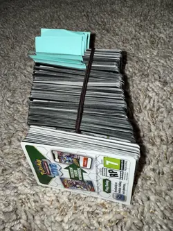 324 Code Cards Pokemon Bulk About Half Are From 151 (unused) - Image 1