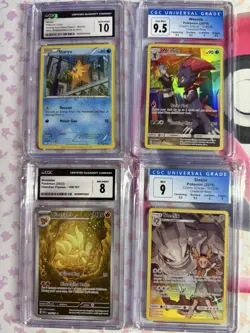 Lot of 4 Graded Pokemon Cards (Slabs) CGC - Image 1