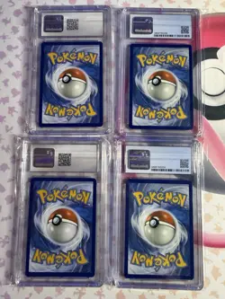 Lot of 4 Graded Pokemon Cards (Slabs) CGC - Image 2