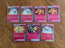Lot of 7 ACE SPEC Pokemon TCG Pink Cards Rare NM - Image 1