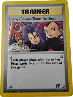 Pokemon TCG Here Comes Team Rocket Trainer Card Mixed Lot T2348 D1 - Image 1