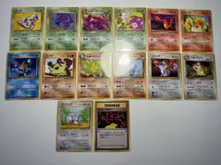 [NM/LP+] 14 Card Pokemon Japanese Rocket Vintage Lot - No Duplicates! US SELLER - Image 1
