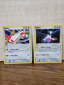 Latios/Latias Holo Rare EX Trainer kit Pokemon TCG Pokemon Cards - Image 1