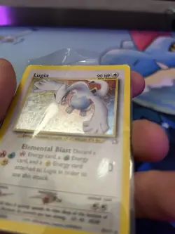 Pokemon TCG Lugia Neo Genesis Holo Rare Card 9/111 - Image 3